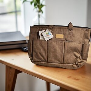 NWOT Nola Tote Diaper Bag in color Toffee